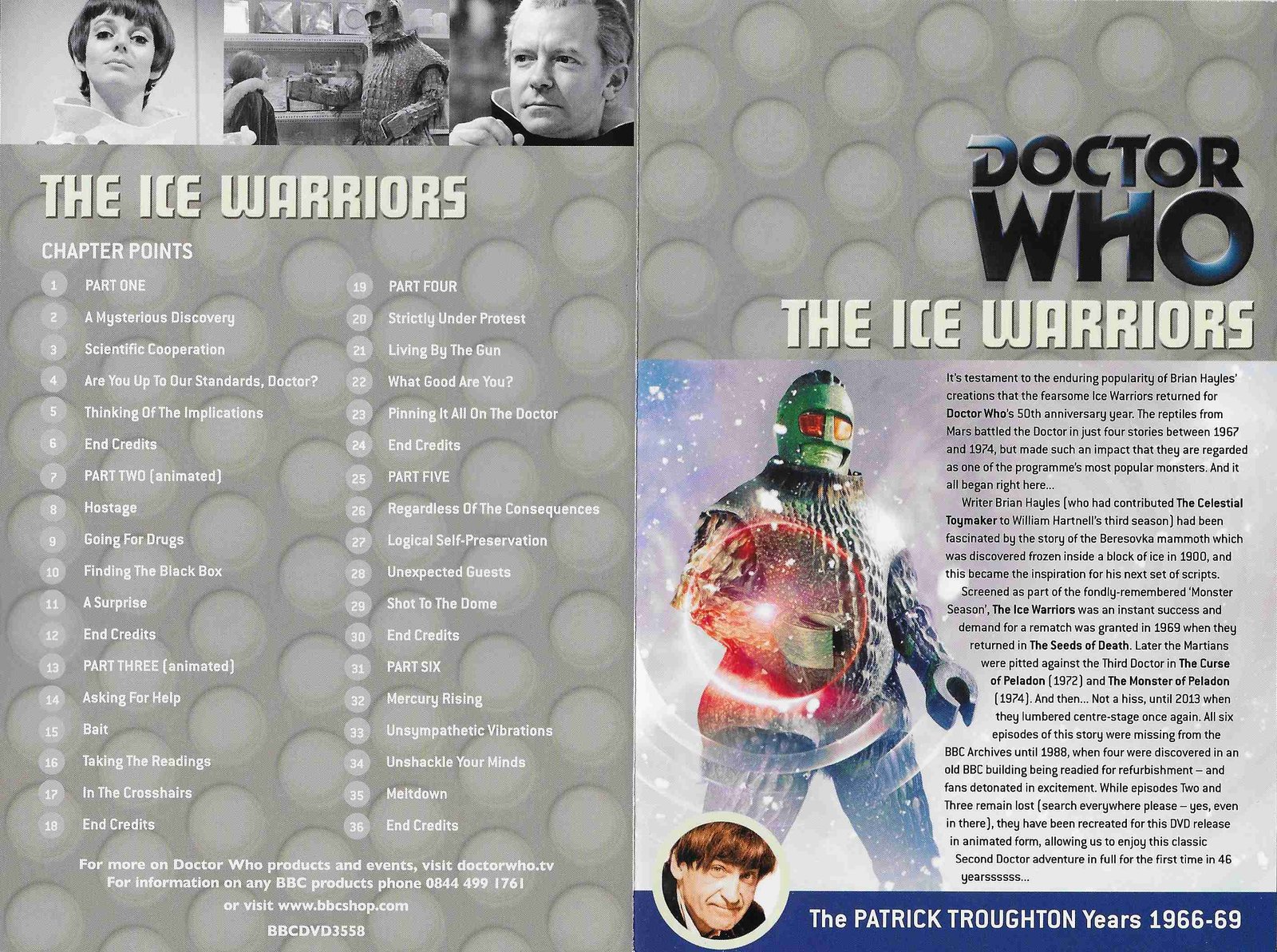 Inserts from BBCDVD 3558